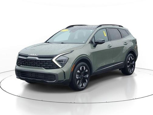 Jungle Green 2024 Kia Sportage X-Line