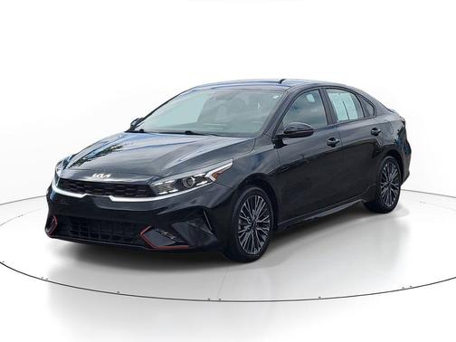 Aurora Black 2023 Kia Forte GT-Line