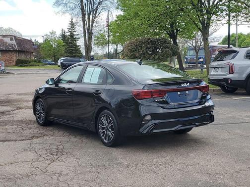 Aurora Black 2023 Kia Forte GT-Line