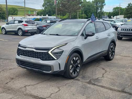 Wolf Gray 2024 Kia Sportage X-Line