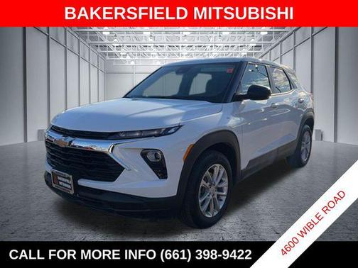 Summit White 2025 Chevrolet Trailblazer LS