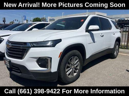 Summit White 2023 Chevrolet Traverse LT Leather