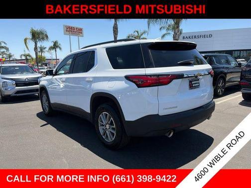 Summit White 2023 Chevrolet Traverse LT Leather
