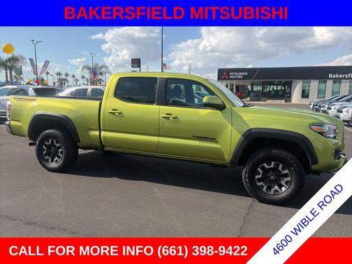 Electric Lime 2023 Toyota Tacoma TRD Sport