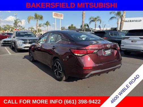 Rosewood Metallic 2025 Nissan Sentra SV