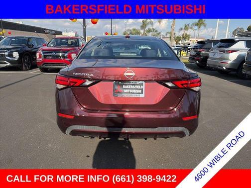 Rosewood Metallic 2025 Nissan Sentra SV