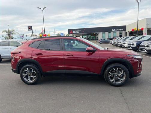 Crimson Metallic 2025 Chevrolet Trax LT