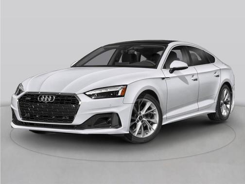 White 2025 Audi A5 Sportback 45 S Line Premium