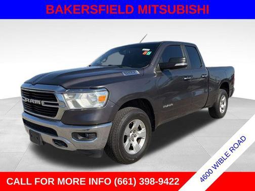 Granite Crystal Metallic Clearcoat 2019 RAM 1500 Big Horn