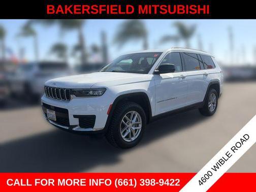 Bright White Clearcoat 2023 Jeep Grand Cherokee L Laredo