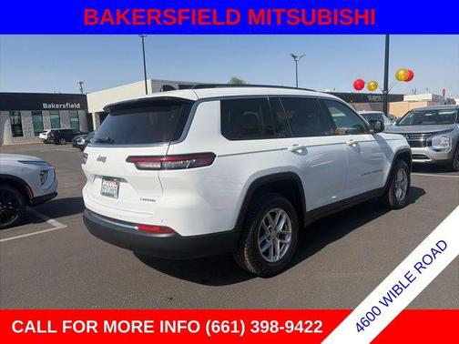 Bright White Clearcoat 2023 Jeep Grand Cherokee L Laredo