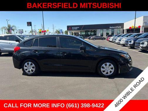 Crystal Black Silica 2016 Subaru Impreza 2.0i
