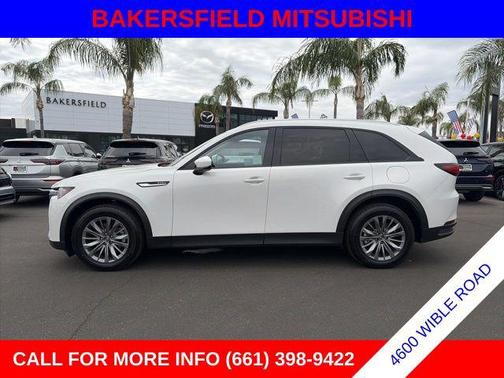 Rhodium White Premium 2024 Mazda CX-90 PHEV Preferred