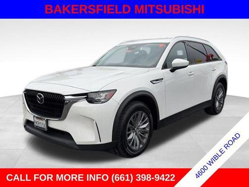 Rhodium White Premium 2024 Mazda CX-90 PHEV Preferred