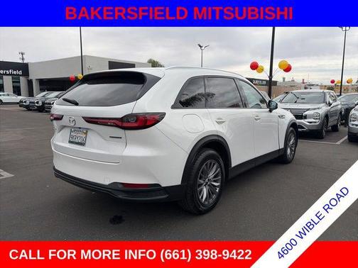 Rhodium White Premium 2024 Mazda CX-90 PHEV Preferred