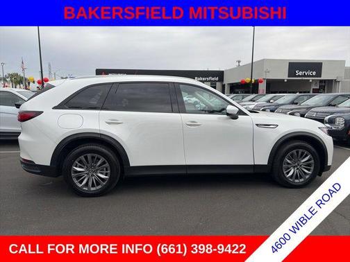 Rhodium White Premium 2024 Mazda CX-90 PHEV Preferred