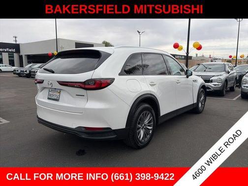 Rhodium White Premium 2024 Mazda CX-90 PHEV Preferred