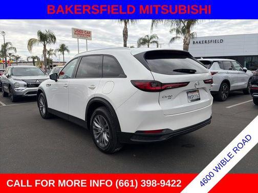 Rhodium White Premium 2024 Mazda CX-90 PHEV Preferred