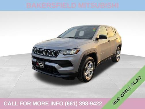 Billet Silver Metallic Clearcoat 2023 Jeep Compass Sport