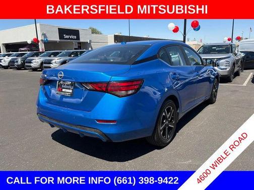 Electric Blue Metallic 2025 Nissan Sentra SV