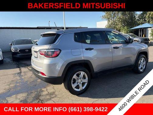 Billet Silver Metallic Clearcoat 2023 Jeep Compass Sport