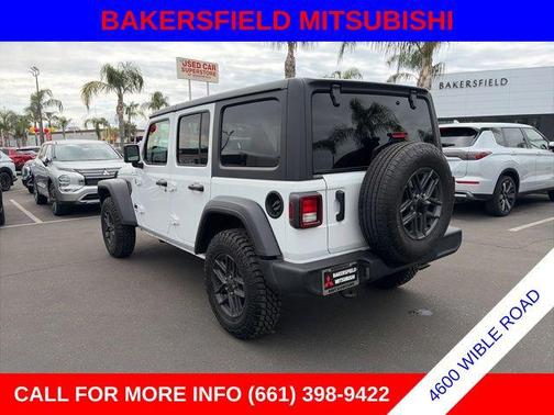 Bright White Clearcoat 2025 Jeep Wrangler Sport S