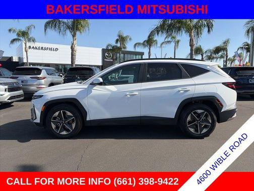 White Pearl 2025 Hyundai TUCSON SEL