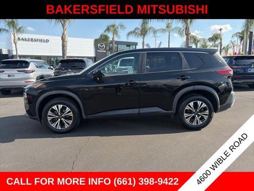 Super Black 2023 Nissan Rogue SV