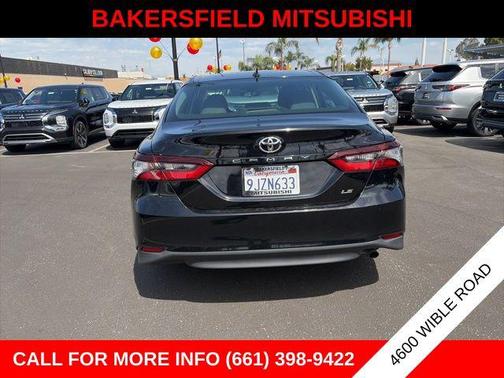 Midnight Black Metallic 2024 Toyota Camry LE