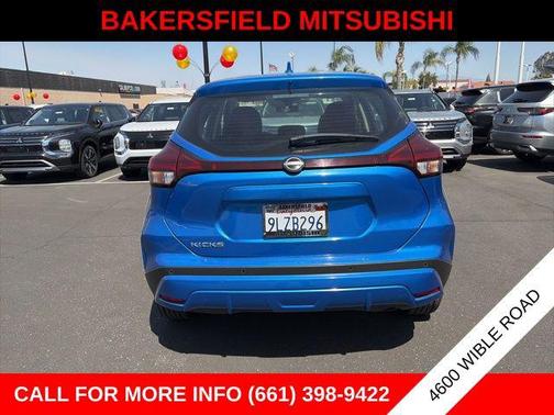 Electric Blue Metallic 2024 Nissan Kicks S