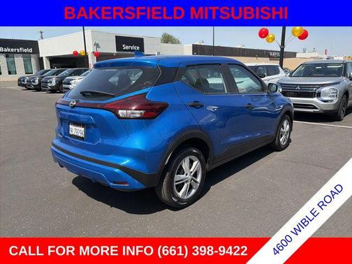 Electric Blue Metallic 2024 Nissan Kicks S