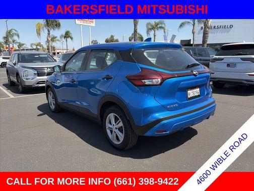 Electric Blue Metallic 2024 Nissan Kicks S