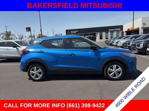 Electric Blue Metallic 2024 Nissan Kicks S