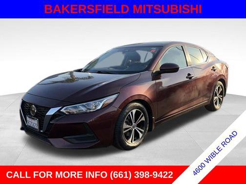 Rosewood Metallic 2023 Nissan Sentra SV