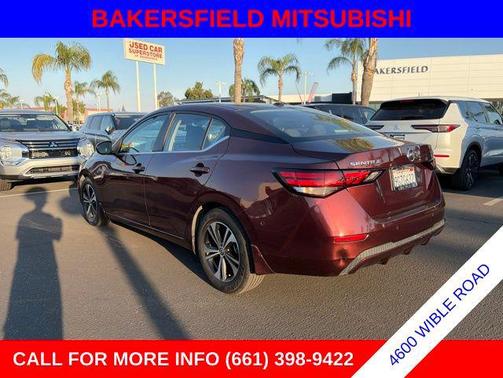 Rosewood Metallic 2023 Nissan Sentra SV