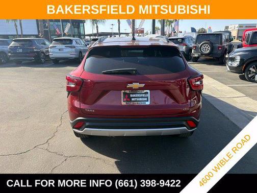 Crimson Metallic 2025 Chevrolet Trax LT