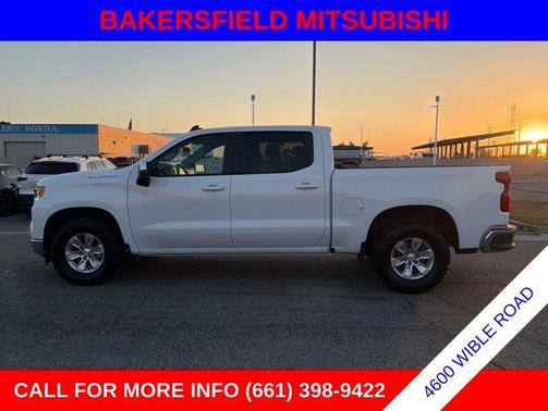 Summit White 2023 Chevrolet Silverado 1500 LT
