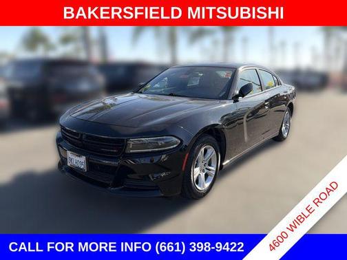 Pitch Black Clearcoat 2023 Dodge Charger SXT