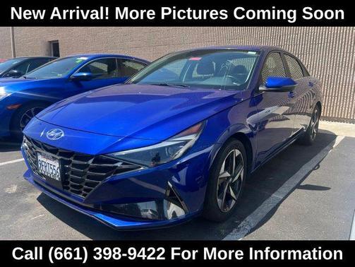 Intense Blue 2023 Hyundai ELANTRA Limited