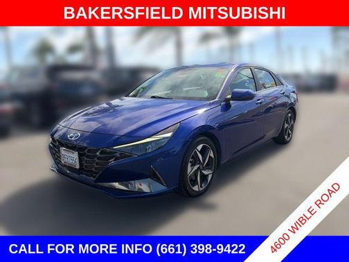 Intense Blue 2023 Hyundai ELANTRA Limited