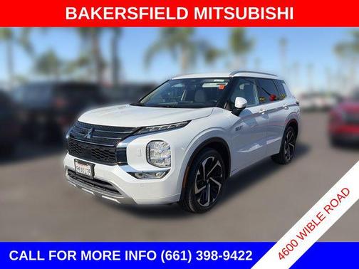 White Diamond 2023 Mitsubishi Outlander PHEV SEL