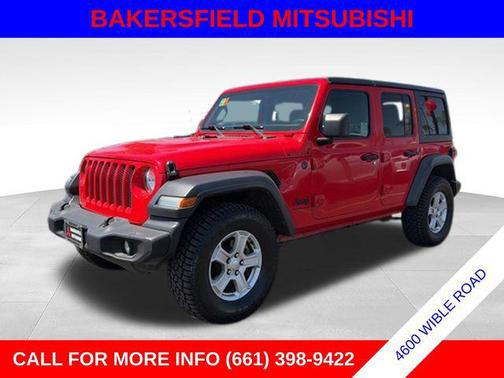 Firecracker Red Clearcoat 2023 Jeep Wrangler Sport S