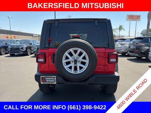 Firecracker Red Clearcoat 2023 Jeep Wrangler Sport S