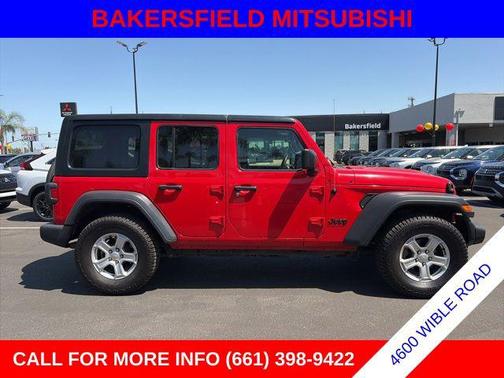 Firecracker Red Clearcoat 2023 Jeep Wrangler Sport S