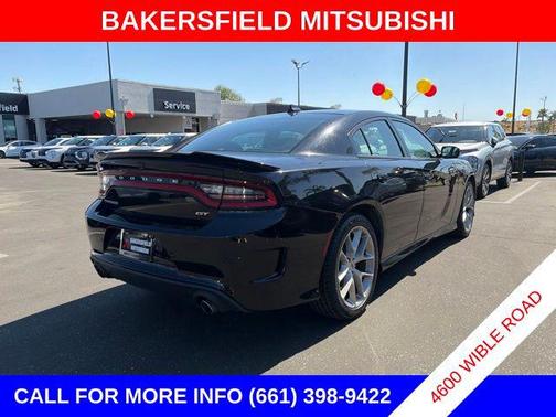 Pitch Black Clearcoat 2023 Dodge Charger GT