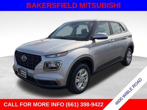Shimmering Silver 2024 Hyundai VENUE SE