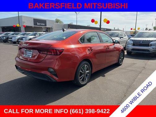 Fire Orange 2023 Kia Forte LXS