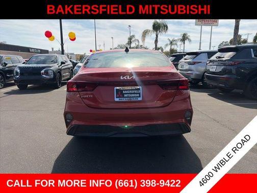 Fire Orange 2023 Kia Forte LXS