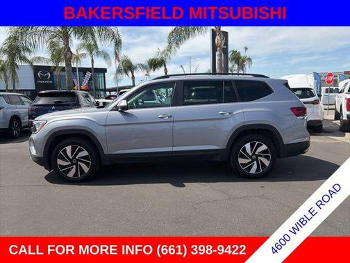 Silver 2024 Volkswagen Atlas 2.0T SE w/Technology 4MOTION