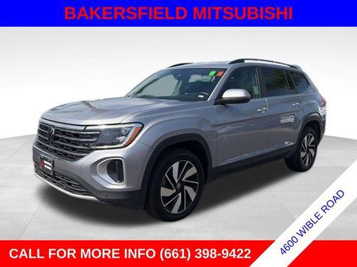 Silver 2024 Volkswagen Atlas 2.0T SE w/Technology 4MOTION